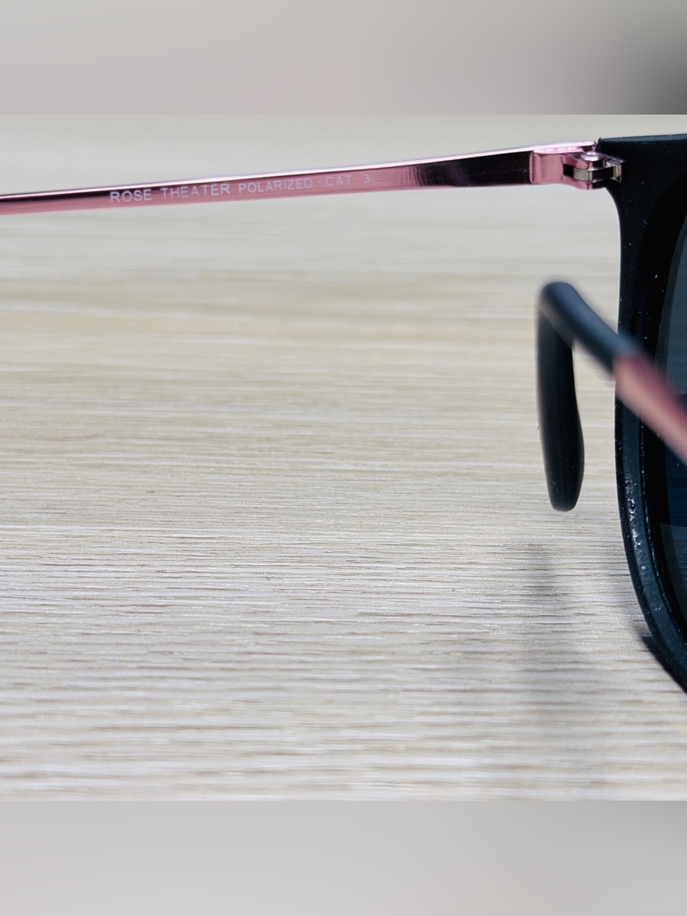 Blenders Eyewear Rose Theater Polarized Sunglasses (Matte Black/Pink Mirror) - Picture 5 of 7